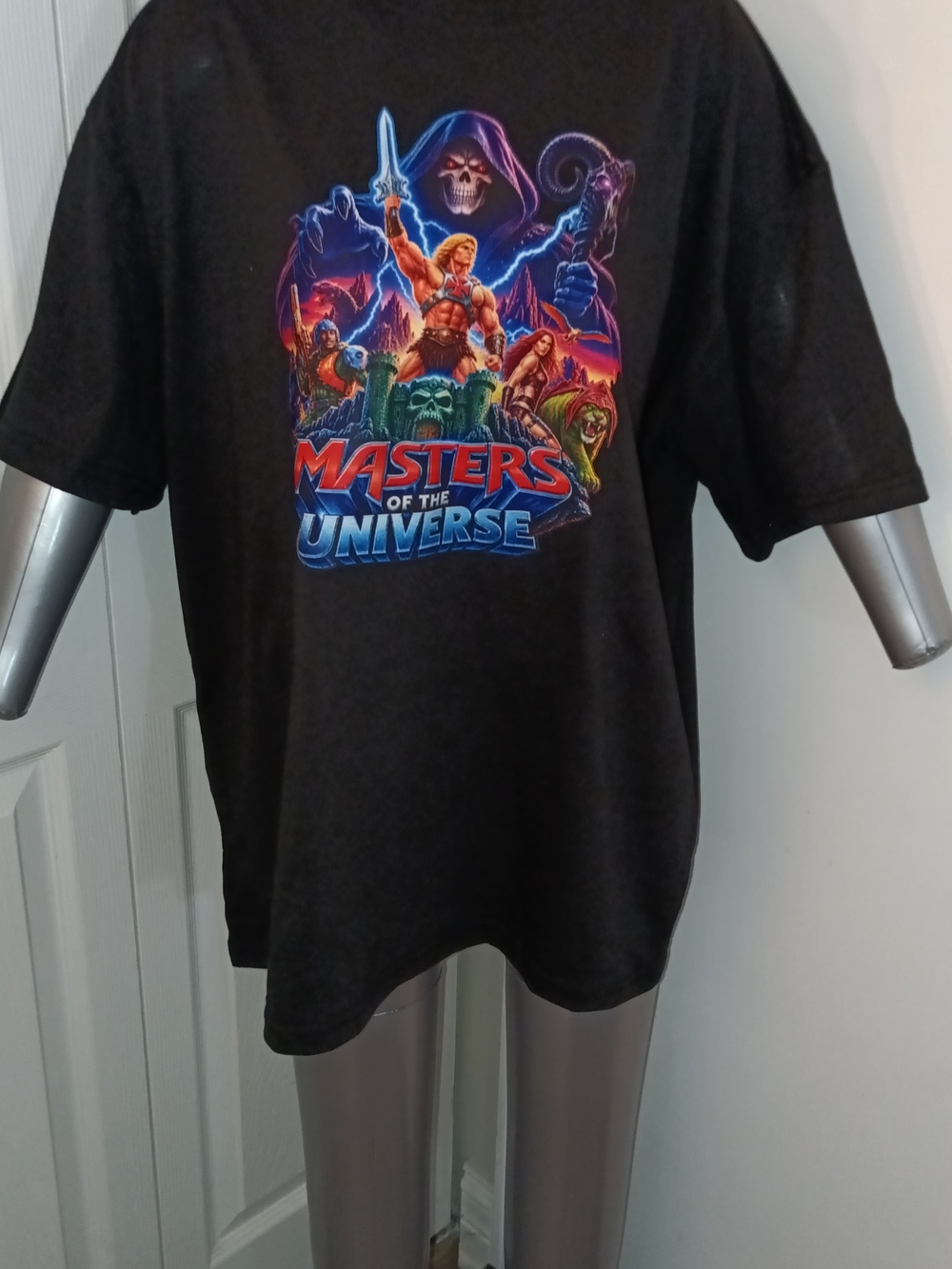 Masters of the Universe Black Graphic Tee - Men's Shirt New 4XL
